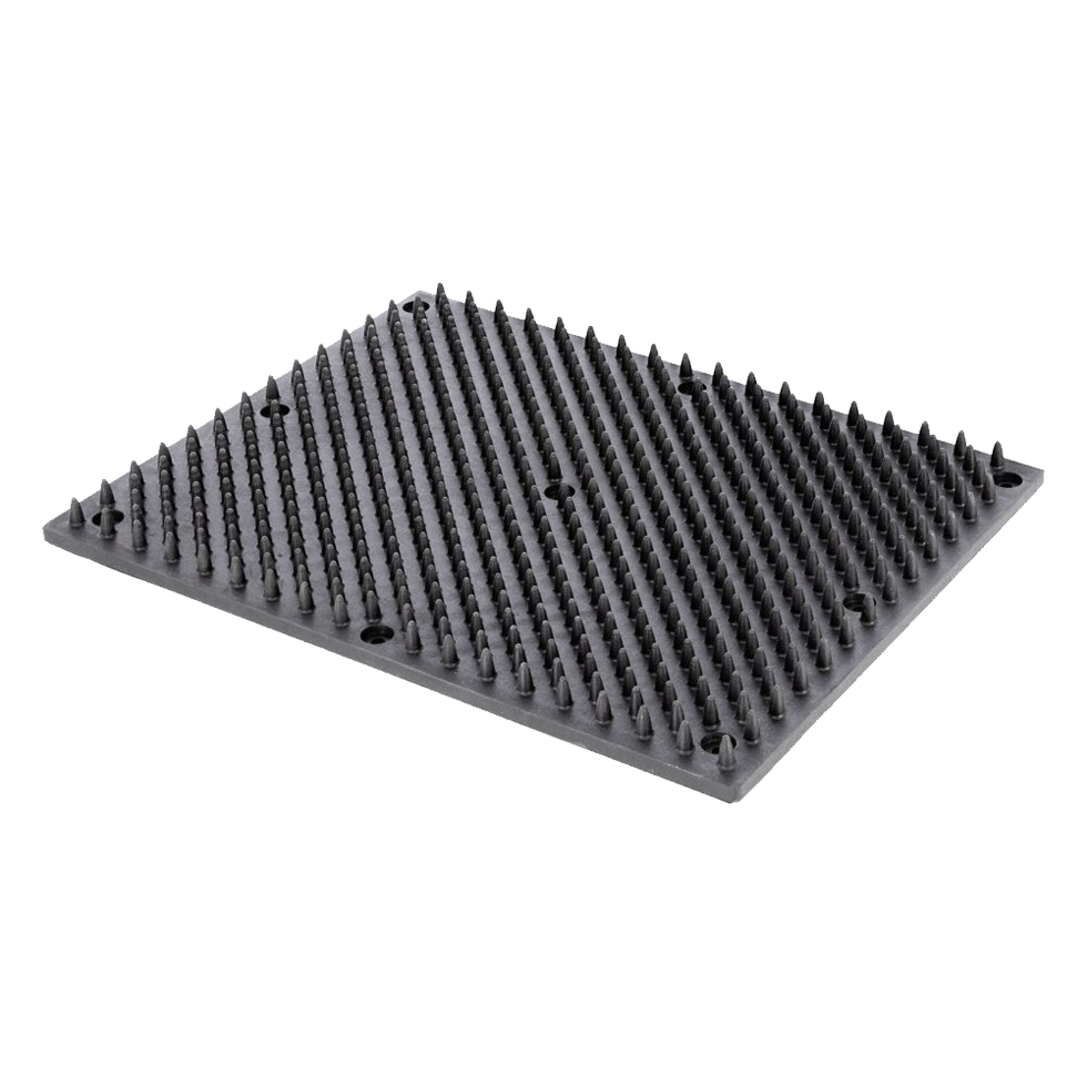 Borstelmat voor Paard, Kalf, Geit 40 x 30 cm - afbeelding 1