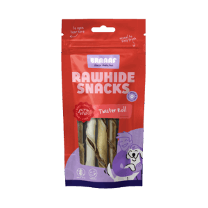 Braaaf Twister Rolls Kauwsnack voor Honden
