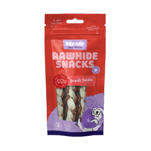Braaaf Twister Double (3-pack) Kauwsnacks voor Honden