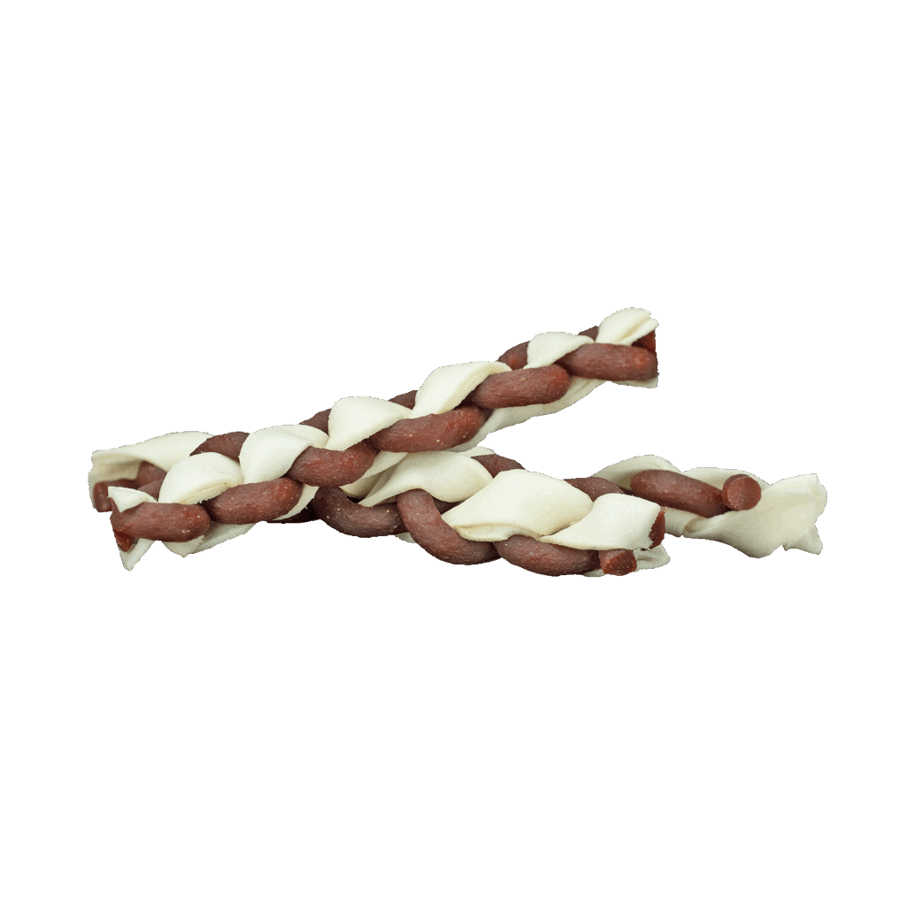 Braaaf Twister Double (3-pack) Kauwsnacks voor Honden - afbeelding 3
