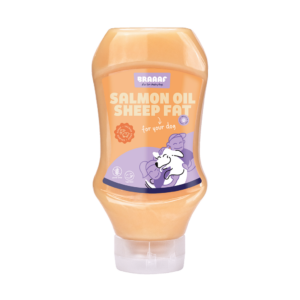 Braaaf Dog Food Sauce Zalmolie & Schapenvet 500 ml