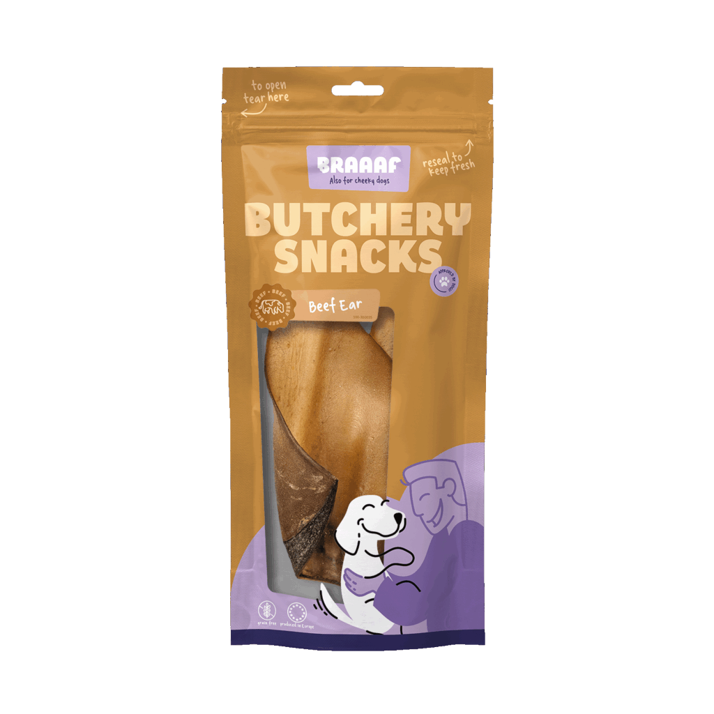Braaaf Butchery Snacks Runderoor 2 stuks - afbeelding 1