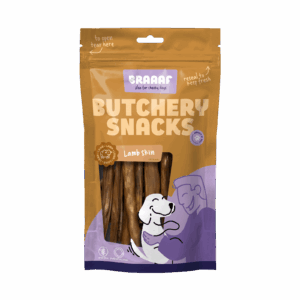 Braaaf Butchery Snacks Lamshuid 100 g - Natuurlijke Kauwsnack voor Honden
