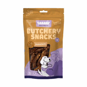Braaaf Butchery Snacks Kippennekken 125 g - Natuurlijke Kauwsnack voor Honden