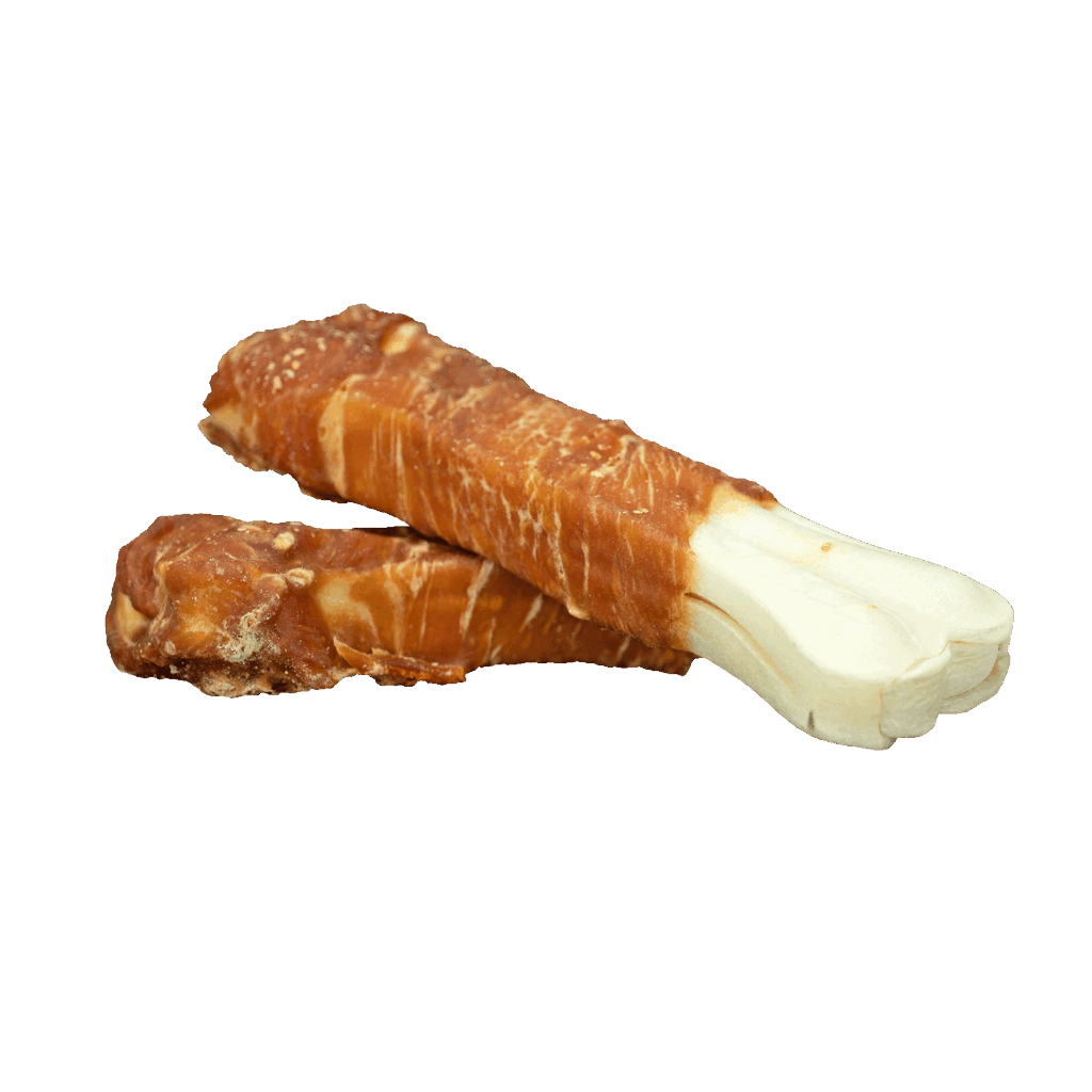 Braaaf Rawhide Pressed Bone Kip - 12,5 cm - afbeelding 2