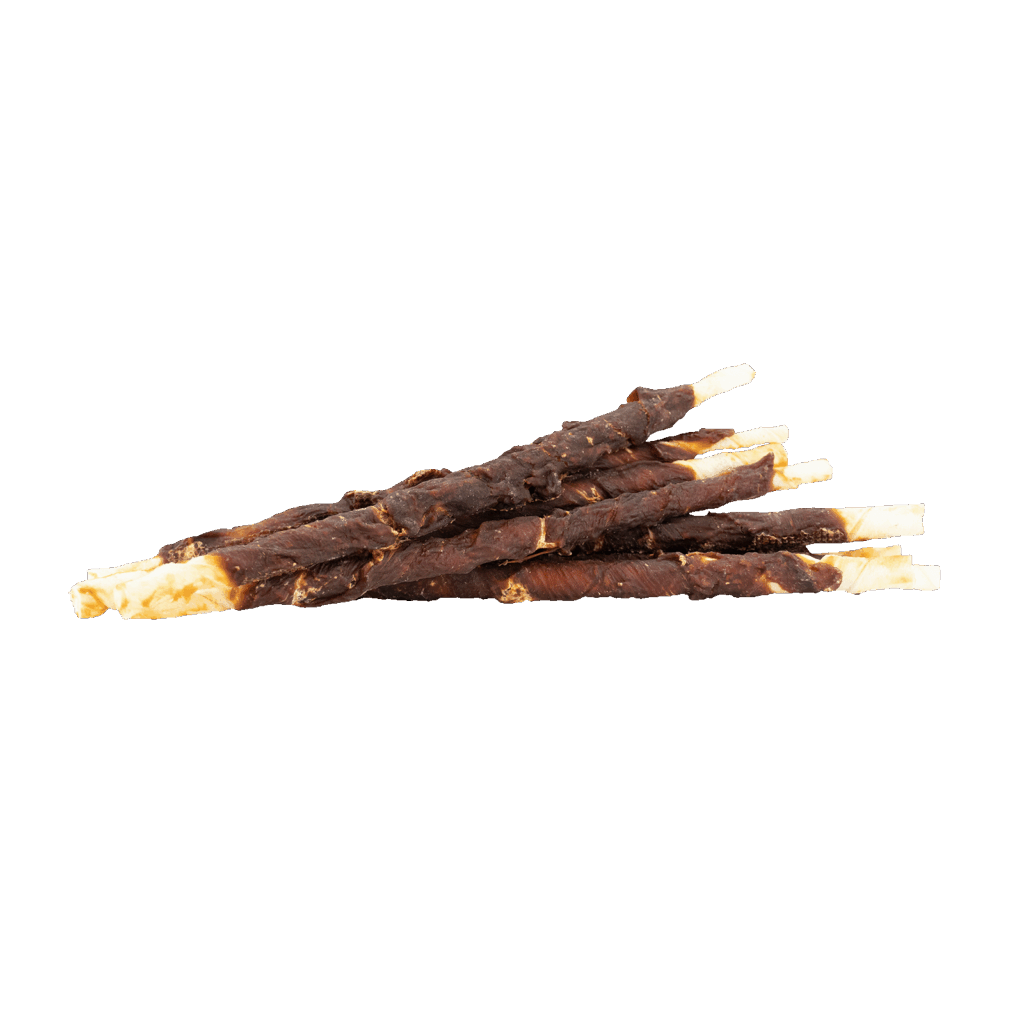 Braaaf Rawhide Twister Eend (8 st.) - 25 cm - afbeelding 3