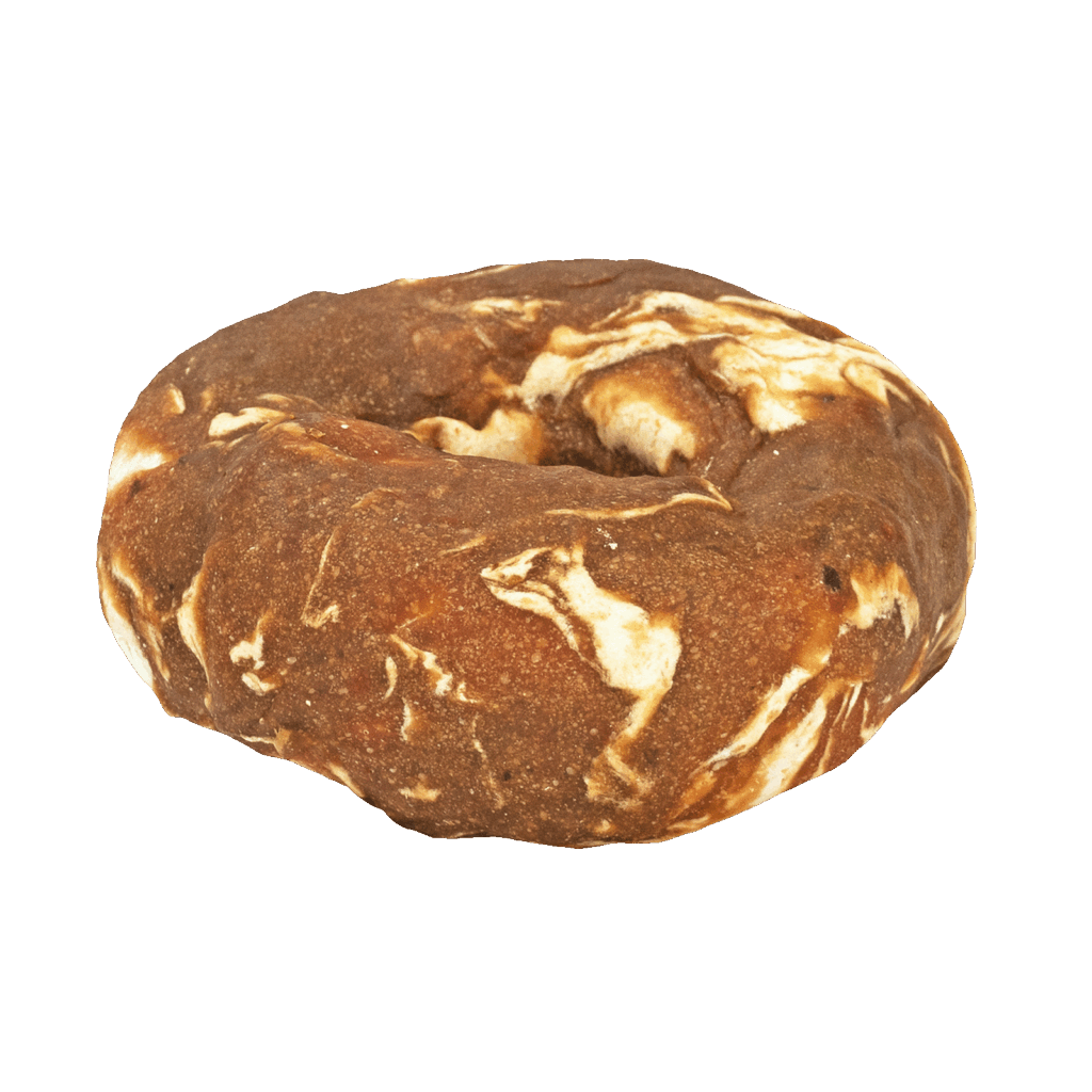 Braaaf Rawhide Donut Rund & Vis - Kauwsnack voor Honden - afbeelding 2