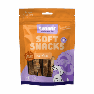 Braaaf Soft Snack Slices - Rund & Vis 85 g