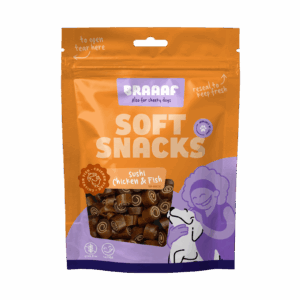 Braaaf Soft Snack Sushi - Kip & Vis 85 g