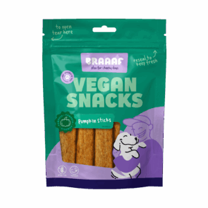Braaaf Vegan Snack Pompoen Stick - 12 cm
