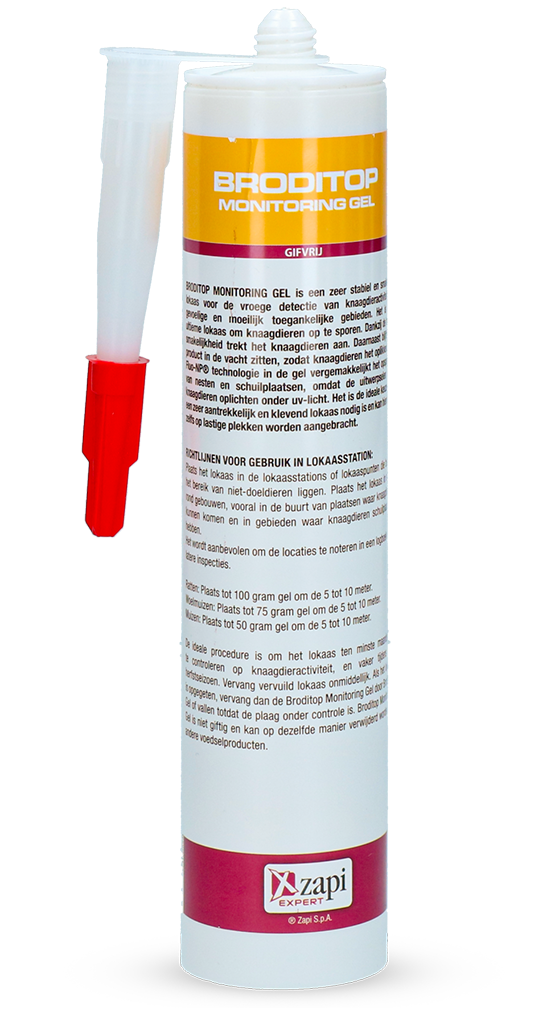 Broditop Monitoring Gel 300 ml voor Knaagdierdetectie