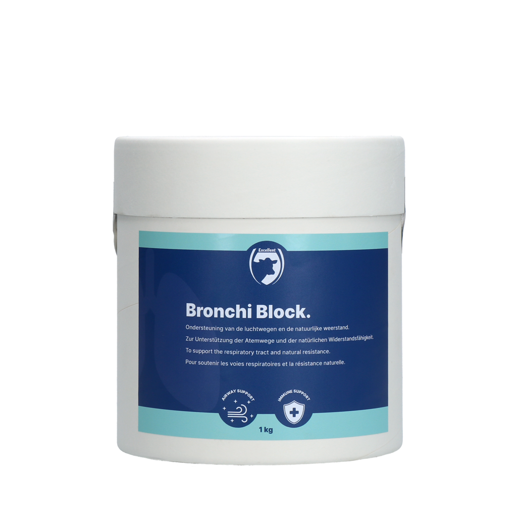 Excellent Bronchi Block 1 kg - Ondersteuning voor luchtwegen kalveren en lammeren