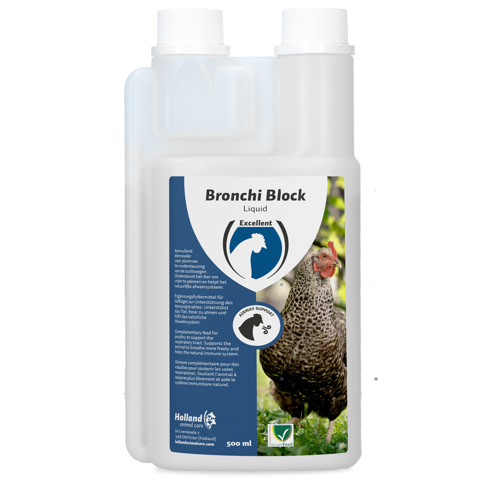 Bronchi Block vloeibaar voor pluimvee - 500 ml