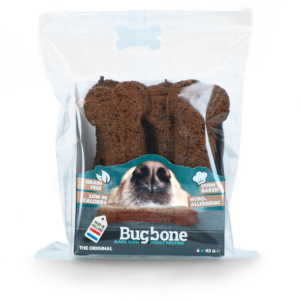 Bugbone Large - Duurzame hondensnack op basis van insecteneiwitten