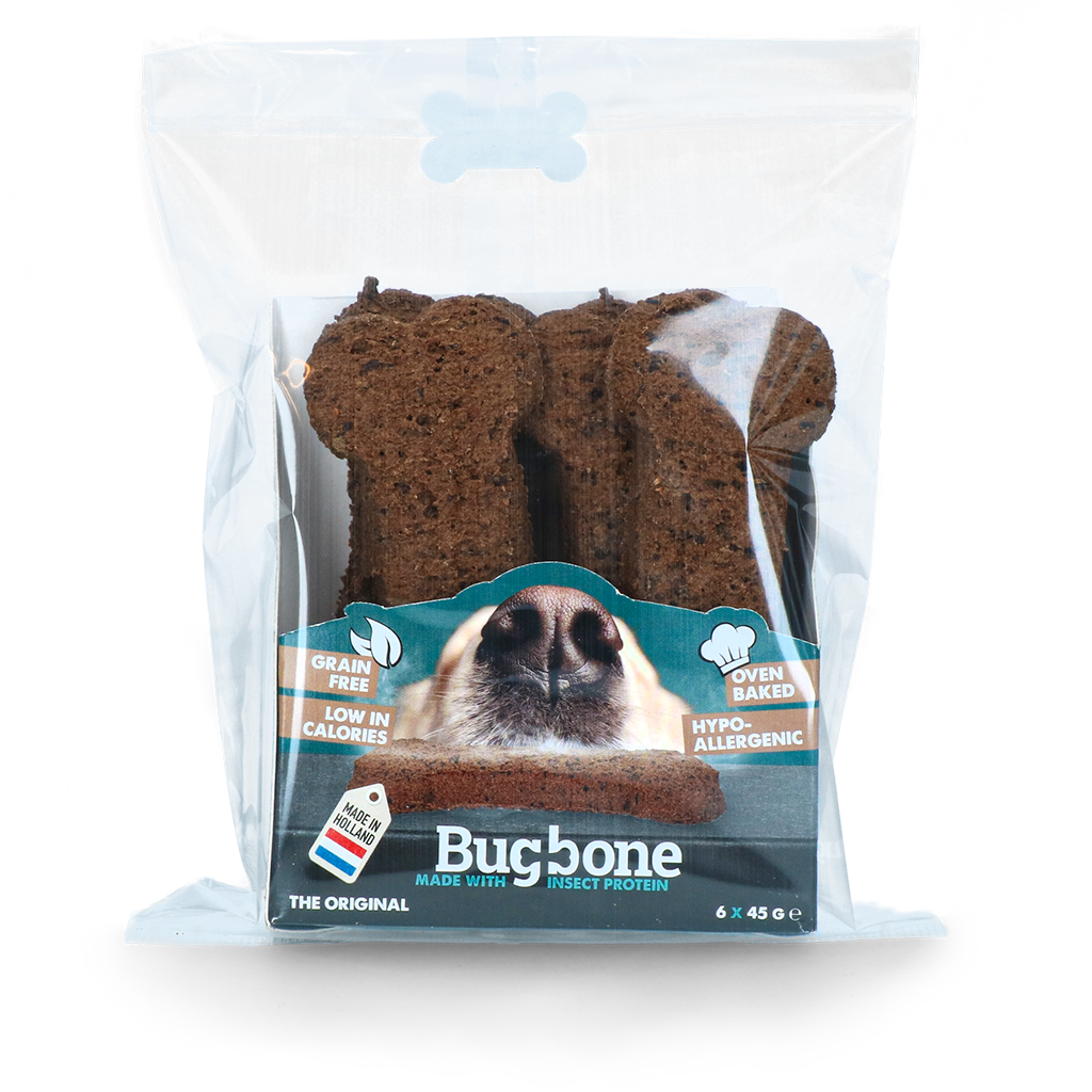 Bugbone Large - Duurzame hondensnack op basis van insecteneiwitten - afbeelding 1