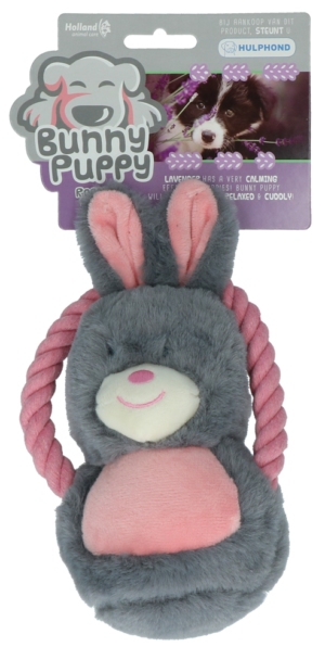 Bunny Puppy Ropey Swing - Knuffelkonijntje voor Pups