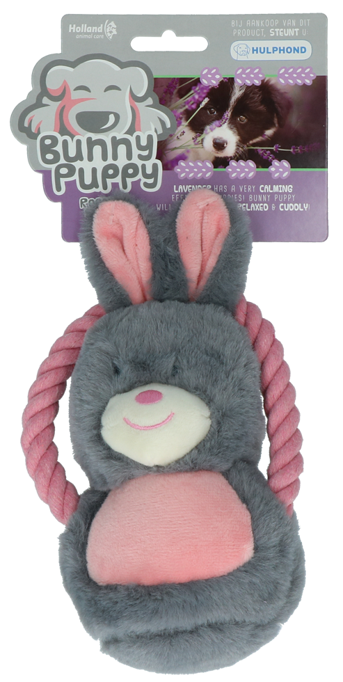 Bunny Puppy Ropey Swing - Knuffelkonijntje voor Pups - afbeelding 1