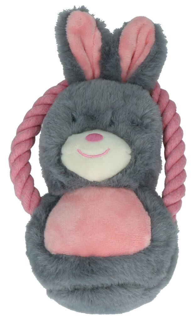 Bunny Puppy Ropey Swing - Knuffelkonijntje voor Pups - afbeelding 4