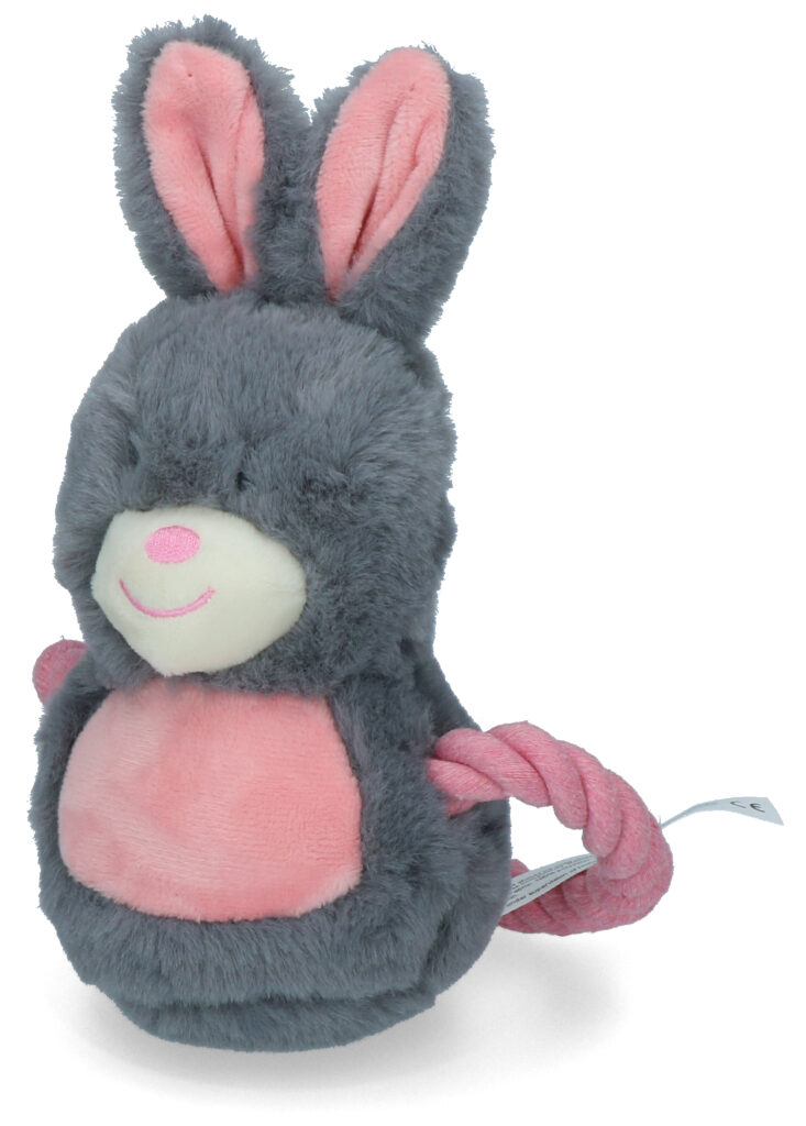 Bunny Puppy Ropey Swing - Knuffelkonijntje voor Pups - afbeelding 3