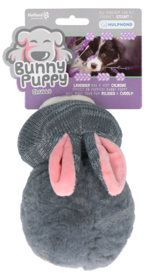 Bunny Puppy Chubby Knuffelkonijntje voor Pups met Lavendel