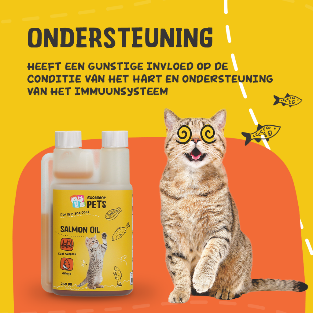 Excellent Pets Cat Salmon Oil 250 ml - Zalmolie voor Katten - afbeelding 5
