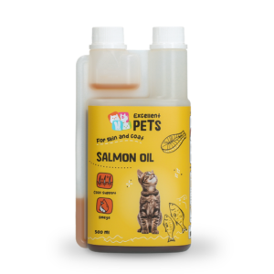 Excellent Pets Cat Salmon Oil 500 ml - Zalmolie voor Katten