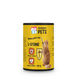 Excellent Pets L-Lysine 50 g - Supplement voor Katten