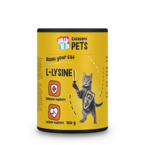 Excellent Pets L-Lysine 100 g - Supplement voor Katten