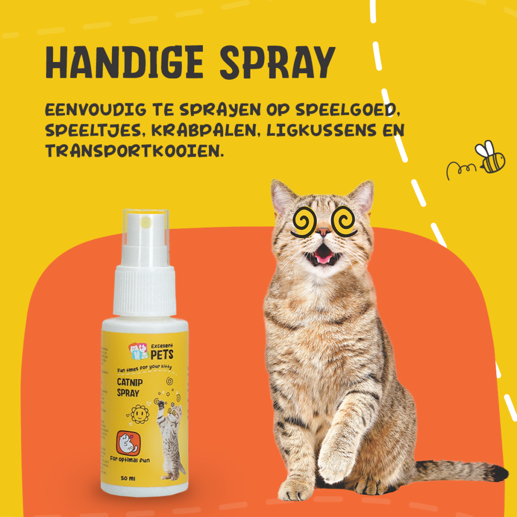 Excellent Pets Catnip Spray 150 ml - Kattenkruid in Sprayvorm - afbeelding 6