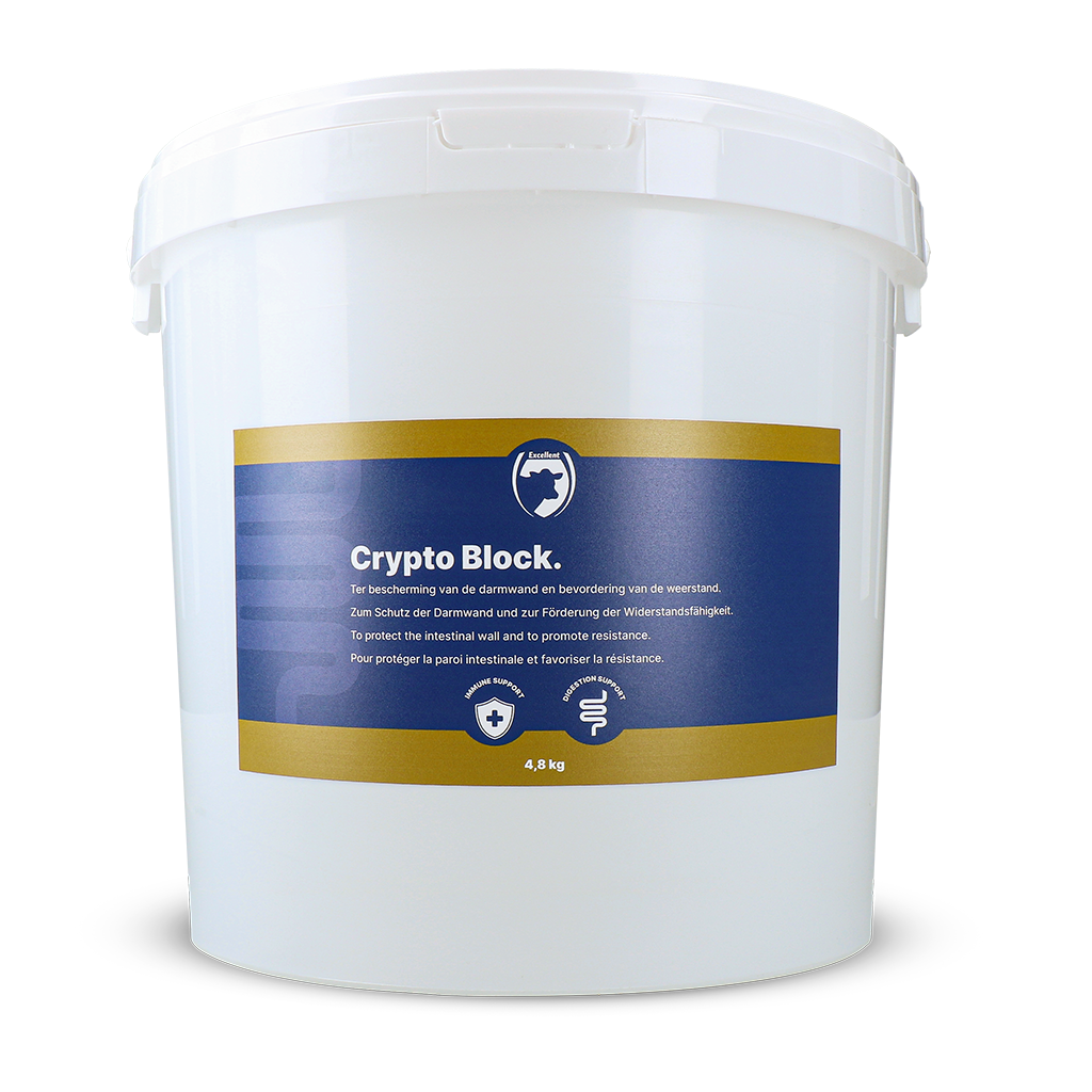 Excellent Crypto Block 4,8 kg - Ondersteunt de weerstand van kalveren en lammeren - afbeelding 1