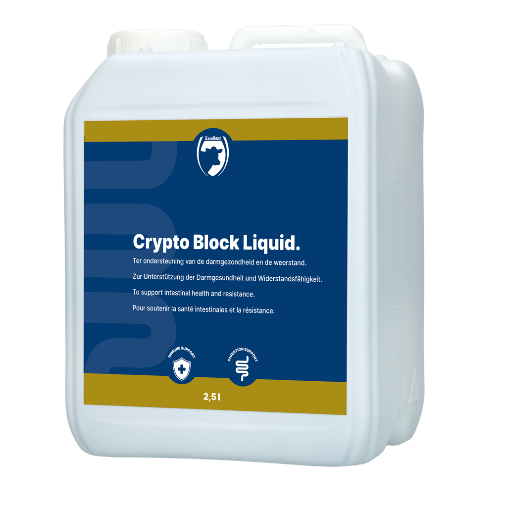 Excellent Crypto Block Liquid 2,5L - Ondersteuning voor Darmgezondheid