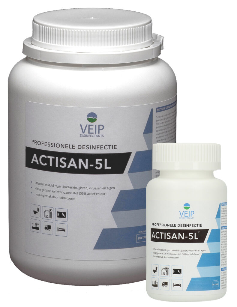 Veip Actisan 5L Desinfectiemiddel voor Stallen en Zwembaden - afbeelding 2