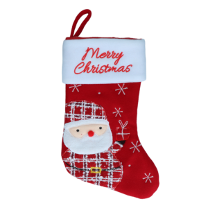 Kerstsokken Christmas Stocking Wooly Santa - Hofman Animal Care
