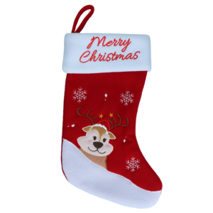 Kerstsokken Christmas Stocking Reindeer - Hofman Animal Care - 20 x 38 cm
