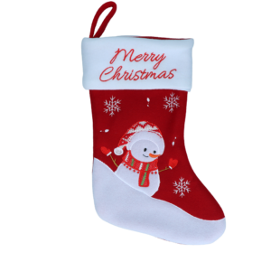 Kerstsokken Christmas Stocking Snowman - Hofman Animal Care