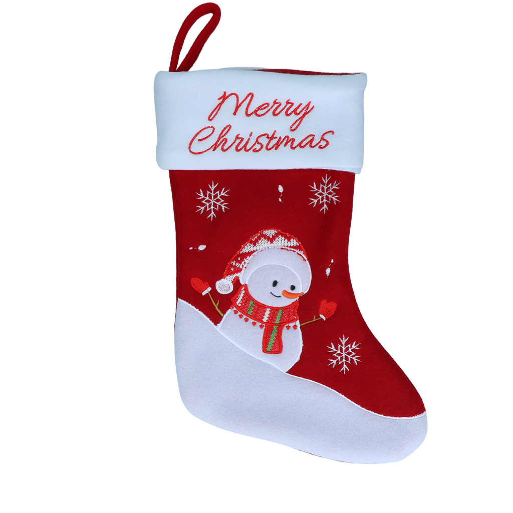 Kerstsokken Christmas Stocking Snowman - Hofman Animal Care - afbeelding 1