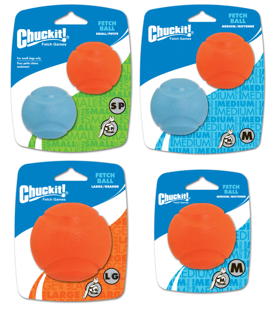 Chuckit! Fetch Ball L - Natuurlijke rubberen bal voor honden - Ø 7 cm - afbeelding 2