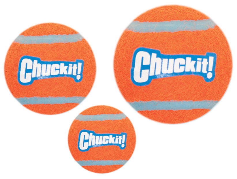 Chuckit! Tennis Ball M (4-pack) - Duurzaam Speelgoed voor Honden - afbeelding 3