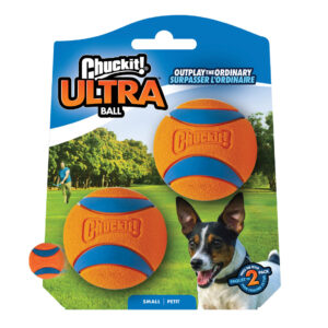 Chuckit! Ultra Ball S (2-pack) - Natuurlijke rubberen stuiterbal