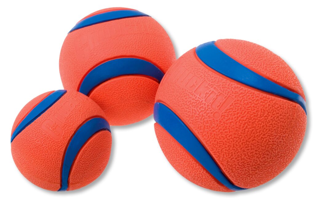 Chuckit! Ultra Ball M (2-pack) - Duurzame rubberen bal voor apporteerspel - afbeelding 3
