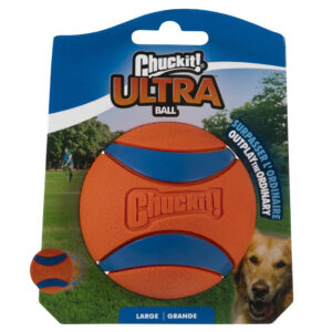 Chuckit! Ultra Ball L - Natuurlijke rubberen bal voor apporteerspel