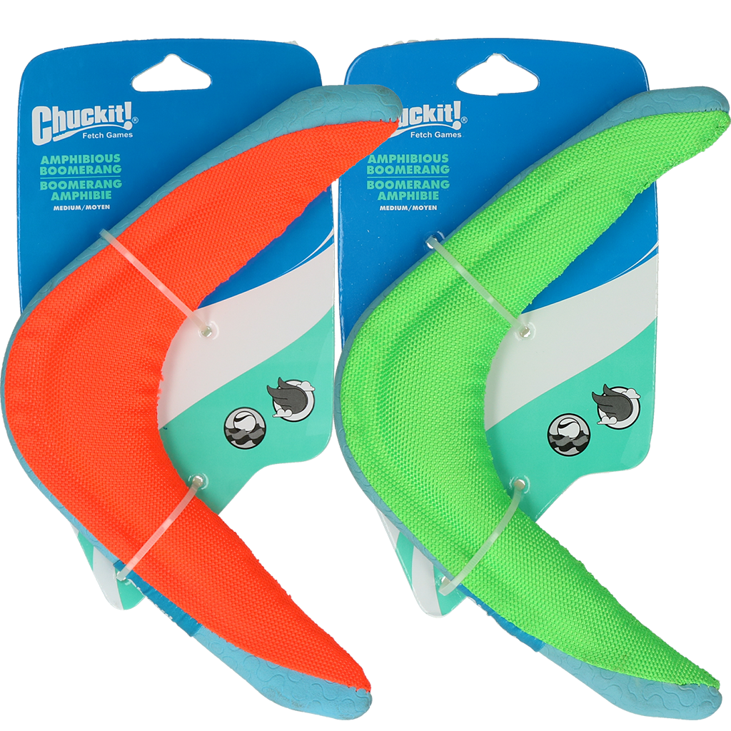 Chuckit! Amphibious Boomerang M - Speelgoed voor Honden - afbeelding 1