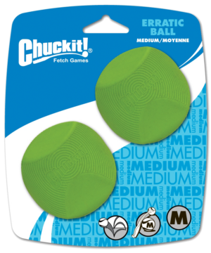Chuckit! Erratic Ball M (2-pack) - Speelgoed voor honden