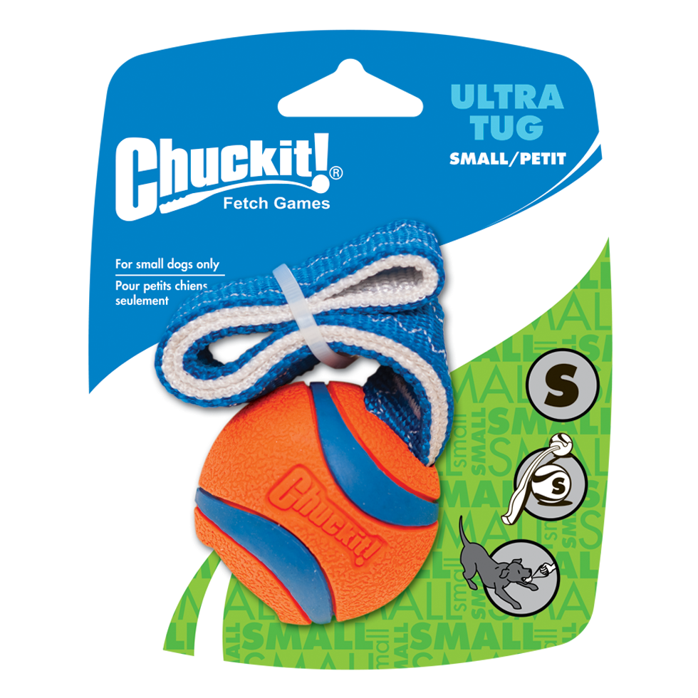 Chuckit! Ultra Tug S - Speelgoed voor Honden met Tennisbal - afbeelding 1