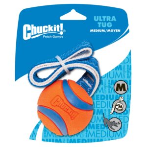 Chuckit! Ultra Tug M - Speelgoed voor Honden met Tennisbal