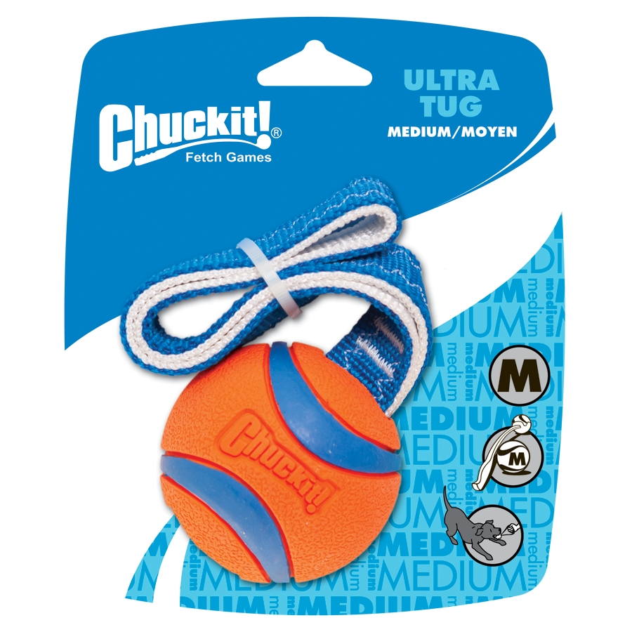Chuckit! Ultra Tug M - Speelgoed voor Honden met Tennisbal - afbeelding 1