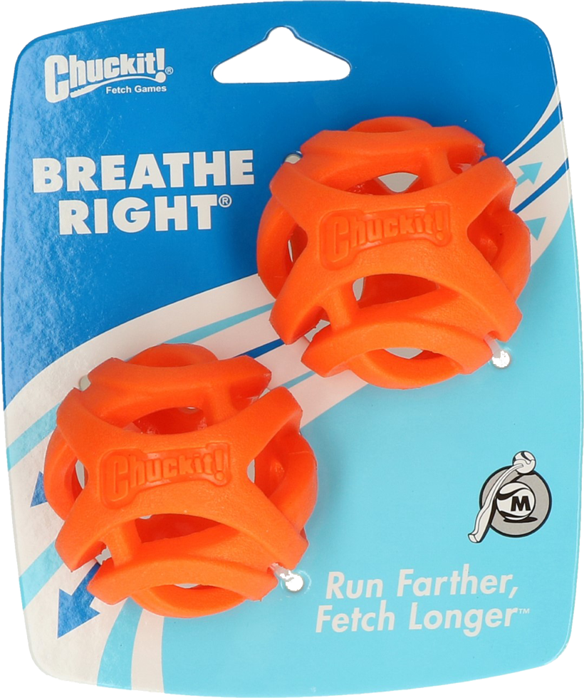 Chuckit! Air Fetch Ball M (2-pack) - Speelgoed voor Honden - afbeelding 1