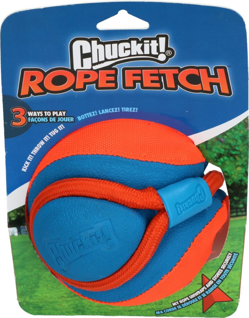 Chuckit! Rope Fetch - Speelgoed voor Honden - 13 cm - afbeelding 1