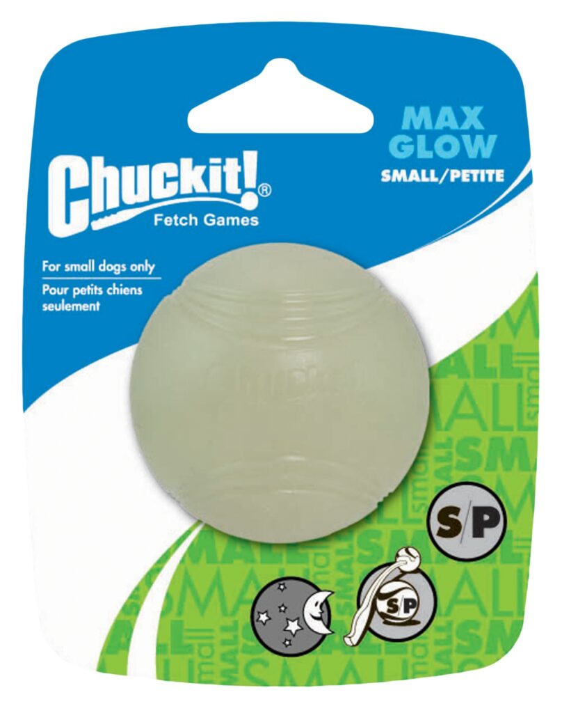Chuckit! Max Glow S - Lichtgevende bal voor honden, Ø 5 cm - afbeelding 1