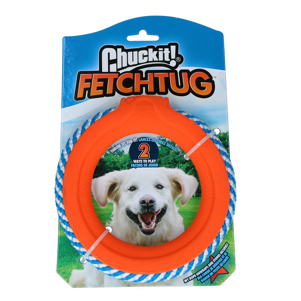 Chuckit! FetchTug - Speelgoed voor Apporteer- en Trekspelletjes - afbeelding 1